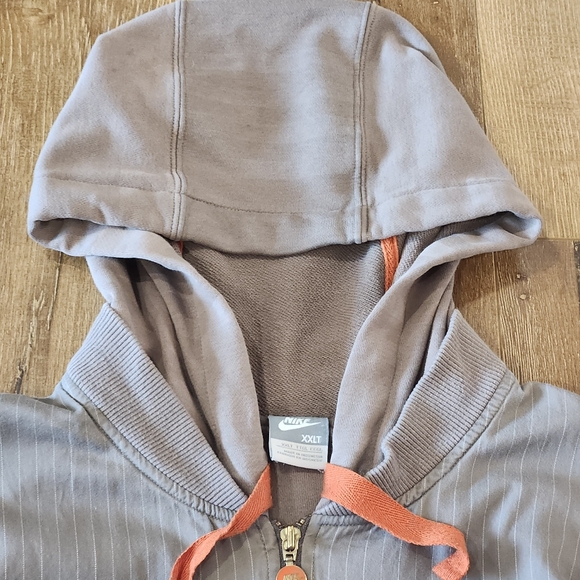 Y2K Retro Nike soccer hood track jacket XXLT retrocore gorpcore sport Athletic - Picture 7 of 13